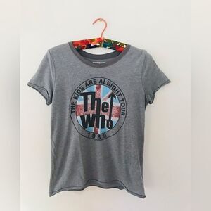 Abercrombie | The Who | vintage style ringer t-shirt